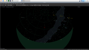 ekosdebugger kstars open