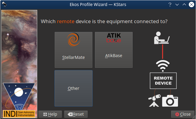 profile wizard device